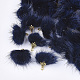 Decorazioni pendenti con nappine in pelliccia di visone sintetico X-FIND-S300-37B-1