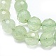 Chapelets de perles en préhnite naturelle G-G792-33E-3