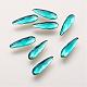 Faceted K9 Glass Rhinestone Cabochons GLAA-P024-08-1