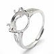 Adjustable Sterling Silver Ring Components STER-I016-001P-3