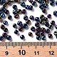 (Repacking Service Available) 8/0 Glass Seed Beads SEED-C018-3mm-604-3
