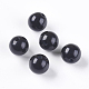 Perles d'onyx noir naturel G-K275-13-6mm-2