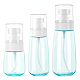 Chgcraft 3pcs 3 estilos petg botella de spray de perfume de pluma portátil MRMJ-CA0001-08A-1