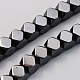Chapelets de perles en hématite synthétique sans magnétiques G-Q903-3mm-2