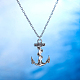 Zinc Alloy Anchor Jewelry Sets SJEW-BB16591-10