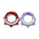 Spray Painted Alloy Spring Gate Ring PALLOY-Z018-02-2