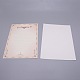 Papelería de carta de papel DIY-WH0196-05S-2