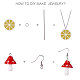 SUNNYCLUE DIY Pendant Necklaces Making DIY-SC0004-26P-3