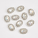 Cabochons Diamante de imitación de la aleación MRMJ-T014-11A-1