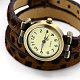 Fashionable Leather Watch Bracelets WACH-J005-01-2