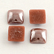 Cabujones de cristal opaco plisado perlado PORC-S802-6mm-29-1