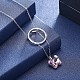 925 Sterling Silver Pendant Necklaces NJEW-BB32316-4