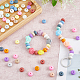 SUPERFINDINGS 120Pcs 15 Colors Food Grade Eco-Friendly Silicone Beads SIL-FH0001-14-4
