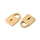 Ion Plating(IP) 304 Stainless Steel Charms STAS-Q215-47G-2