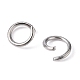 Jewelry Findings Original Color Stainless Steel Jump Rings X-STAS-E011-5x0.7mm-2