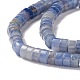 Natürlichen blauen Aventurin Perlen Stränge G-K327-01-4