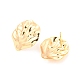 Rack Plating Brass Stud Earring Findings KK-M261-46G-2