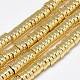 Electroplate Non-magnetic Synthetic Hematite Beads Strands G-Q465-37G-1