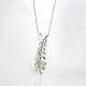 925 Sterling Silver Pendant Necklaces NJEW-BB32400-4
