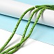 Chapelets de perles en turquoise synthétique X-TURQ-G120-4x6mm-08-2