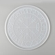 Stampi in silicone per tappetino da divinazione con pietre runiche X-DIY-P006-35-1