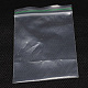 プラスチックジップロックバッグ  再封可能な包装袋  グリーントップシール厚い袋  セルフシールバッグ  長方形  透明  10x7cm  片側の厚さ：2.5ミル（0.065mm）  100個/袋 OPP-D001-7x10cm-1