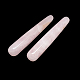 Palitos de masaje de cuarzo rosa natural G-S336-53-2
