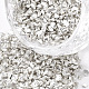 Cuentas de semillas de vidrio plateadas fgb SEED-S020-03D-11-1