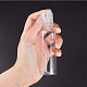 Botellas de tapa superior de disco de plástico recargables para mascotas transparentes de 60 ml MRMJ-WH0037-05B-4