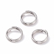 304 anelli portachiavi in ​​acciaio inox STAS-K155-07P-1