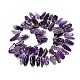 Natürlichen Amethyst Perlen Stränge&nbsp;G-Z124-C03-01-3