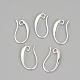 Brass Earring Hooks X-KK-R037-01S-1