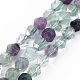 Natural Fluorite Beads Strands X-G-S376-001A-1