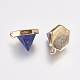 Lapis lazuli naturale ciondoli G-P362-03D-2