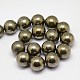 Natural Pyrite Beads Strands G-L031-20mm-01-3