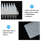 OLYCRAFT 6pcs PCR Low Profile 96 Well Plate No-Skirt PCR Plate Rectangular Plastic Disposable Cell Culture Plate Clear Bacterial Culture Plate for Laboratory - 79mm Length 118mm Width AJEW-OC0002-49-5