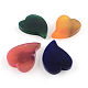 Dyed Heart Natural Agate Beads G-R275-113-1
