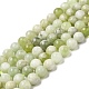 Chapelets de perles en jade naturelle nouvelle G-K340-A01-03-1