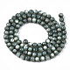 Eau douce naturelle de coquillage perles brins X-SHEL-N003-24-B01-2