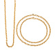 Set per la creazione di gioielli con catena portacavi in acciaio inossidabile 6 pz 3 stile 304 17.71