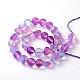 Dyed Synthetic Moonstone Round Beads Strands G-L376-12mm-A01-2