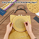 Kits de sacs à bandoulière brodés de motifs de fleurs de style ethnique bricolage DIY-WH0292-87B-3