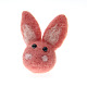 Accesorios de adorno de fieltro de lana hechos a mano con cabeza de conejo PW-WG88170-09-1