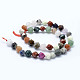Natural Mixed Gemstone Beads Strands G-F523-25-8mm-2