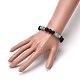 Natural Lava Rock Beads Stretch Bracelets BJEW-JB04130-01-4