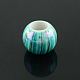 AB Color Line Printed Acrylic Beads MACR-Q152B-M-3