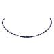 Colliers de perles en lapis-lazuli naturel de style bohème NJEW-JN04658-04-2