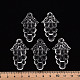Thème d'automne perles acryliques transparentes TACR-S154-60B-205-4