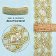 Polycotton-Bänder mit Stickerei im ethnischen Stil OCOR-WH0066-34B-2