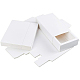 BENECREAT 16 Pack Kraft Paper Drawer Box 17.2x10.3x4.5cm White Soap Jewelry Candy Boxes Small Gift Boxes for Gift Wrapping CON-BC0005-97C-6